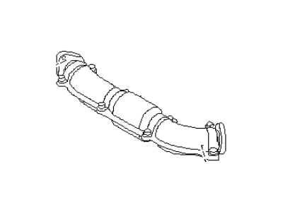 2002 Subaru Impreza Exhaust Pipe - 44104AA002