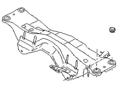 Subaru 20151FA100 Rear Suspension Crossmember Complete