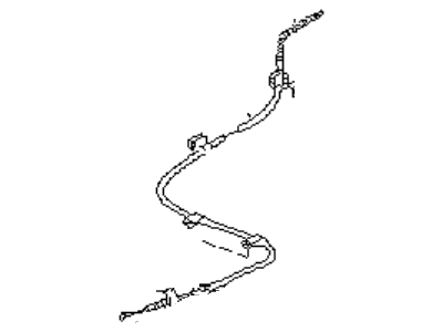 1994 Subaru Impreza Parking Brake Cable - 26051FA020