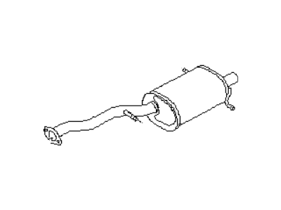 Subaru 44305FA100 MUFFLER