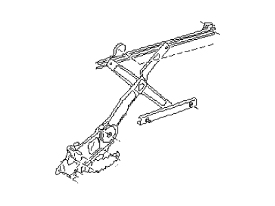 1997 Subaru Impreza Window Regulator - 62162FA000