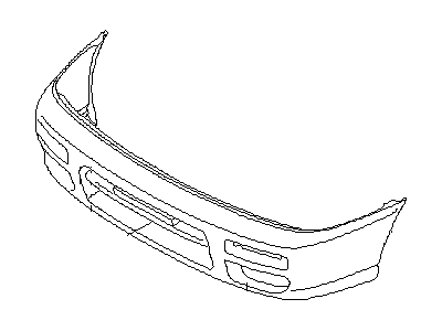 Subaru 57720FA000 Bumper Face Front