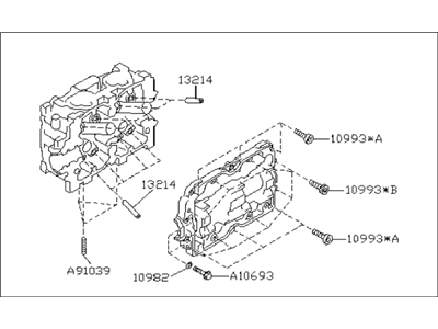 1997 Subaru Impreza Cylinder Head - 11039AB081