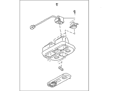 Subaru 84621FA020MK Spot Lamp Assembly