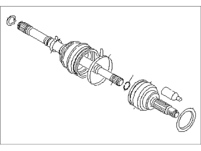 Subaru 28094AC070 Front Outer Cv Joint Kit