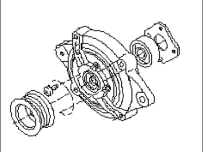 Subaru 23718AA070 ALTERNATOR Front Cover