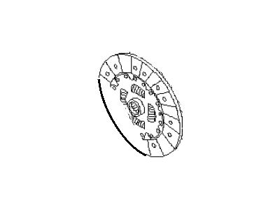 Subaru 30100AA511 PT250305 Clutch Disk Complete