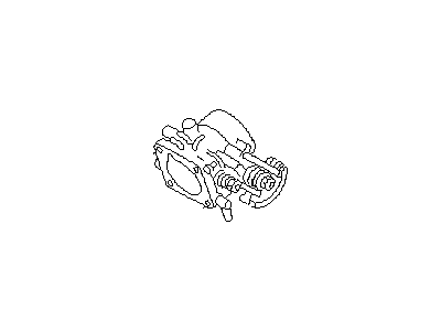 1996 Subaru Impreza Throttle Body - 16118AB220