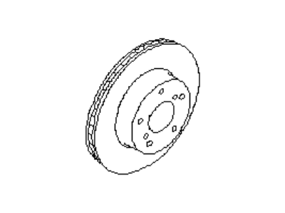 Subaru 26310AA012 Brake Disk Front