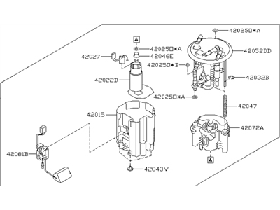 2019 Subaru WRX Fuel Pump - ST42021VL000