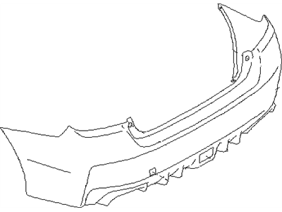 Subaru WRX STI Bumper - 57702VA040