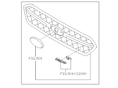 2019 Subaru WRX STI Grille - 91121VA290