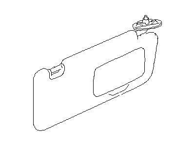 Subaru WRX STI Sun Visor - 92011VA420JC