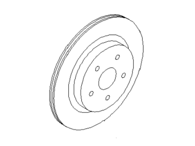 Subaru WRX STI Brake Disc - 26700VA010