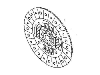 Subaru WRX STI Clutch Disc - 30100AA980