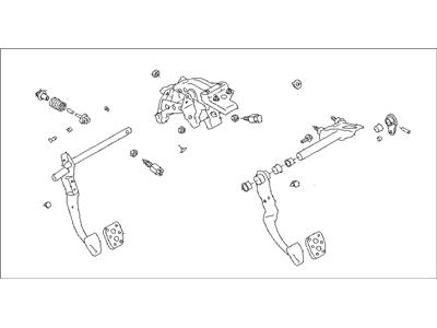 Subaru 36004VA011 Pedal Assembly Brake & Clutch