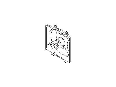 Subaru Impreza STI Cooling Fan Bracket - 73313FG000