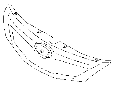 Subaru 91121FG000 Front Grille Assembly