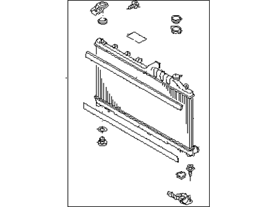2008 Subaru Impreza Radiator - 45119FG060