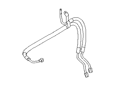 Subaru Impreza WRX Power Steering Hose - 34610AG020