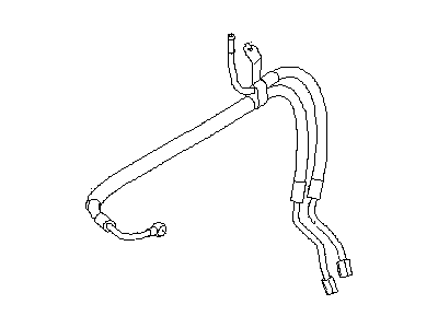 2009 Subaru Impreza Power Steering Hose - 34610AG020