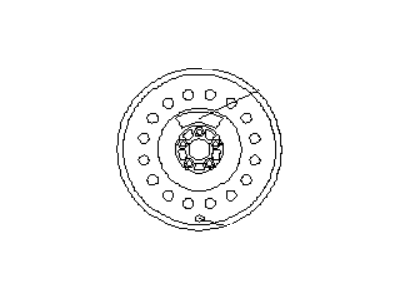 Subaru 28151FG110 Spare Disc Wheel