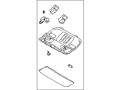 Subaru 84621FG110ME Lamp Assembly Map