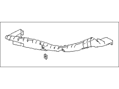 Subaru 57707FG030 Bracket Front Bumper Corn