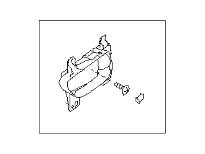 Subaru 61051FG030JG Remote Assembly Door LH