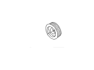 Subaru 12305AA242 PULLEY-CRANKSHAFT