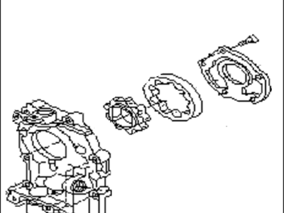 1993 Subaru Legacy Oil Pump - 15010AA105