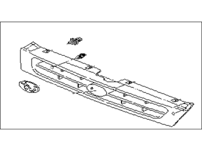 1991 Subaru Legacy Grille - 91065AA260