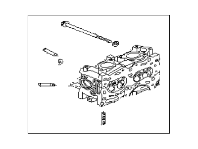 Subaru 11063AA580 Cylinder Head Assembly Left