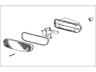 Subaru 84441AA040 Front Turn Signal Lamp