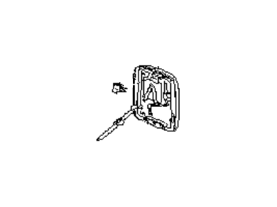 1992 Subaru Legacy Armrest - 92075AA330BK