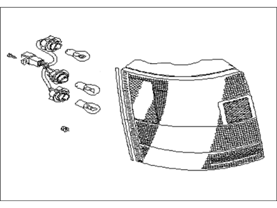 Subaru 84201AA100 Rear Combination Lamp
