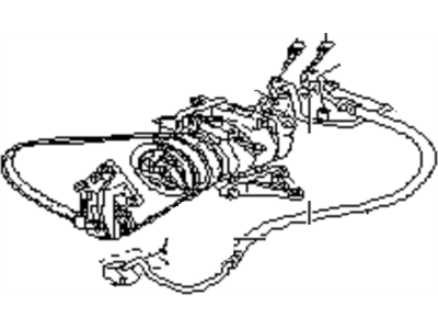 1991 Subaru Legacy A/C Hose - 73054AA100