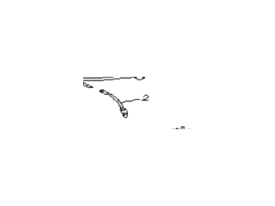 Subaru 37410AA061 SPEEDOMETER Cable