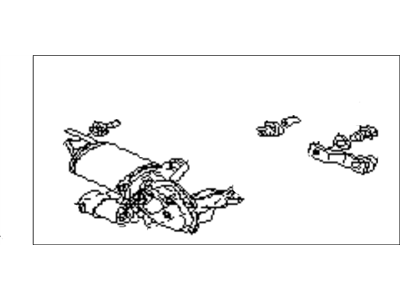 Subaru 86511AA050 WIPER Motor Assembly