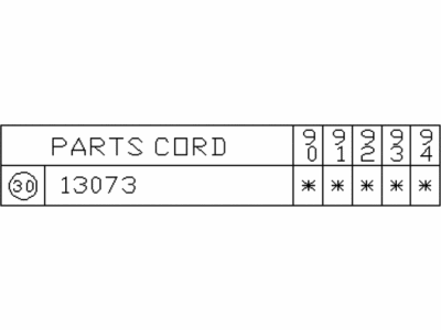 Subaru Legacy A/C Idler Pulley - 13073AA082