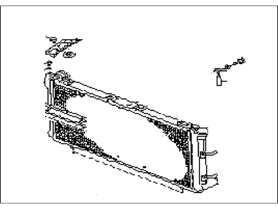 Subaru 45199AA100 Radiator Assembly