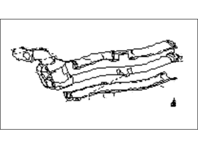 Subaru 44102AA020 Front Exhaust Pipe Assembly