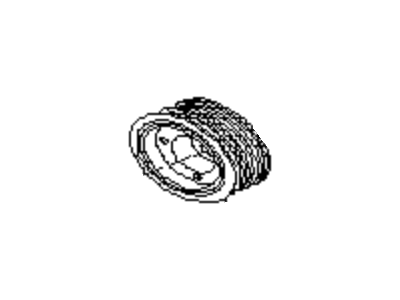 1993 Subaru Legacy Crankshaft Pulley - 12305AA130