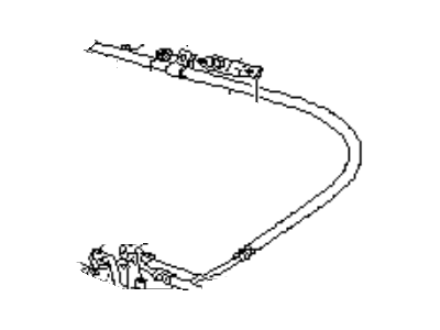 1994 Subaru Legacy A/C Hose - 73054AA400