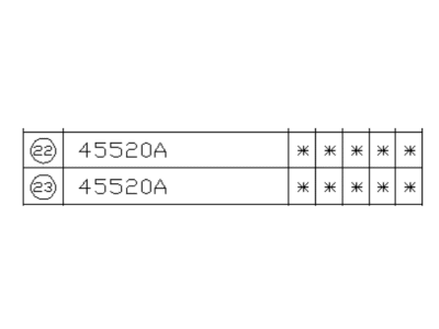 Subaru 45521AA030