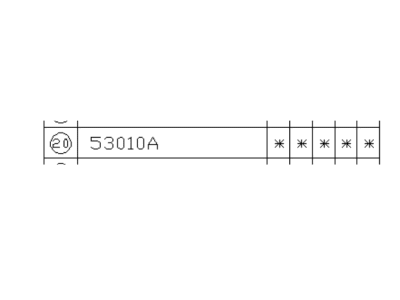 1993 Subaru Legacy Radiator Support - 53020AA030