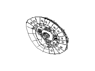 1990 Subaru Legacy Clutch Disc - 30100AA310