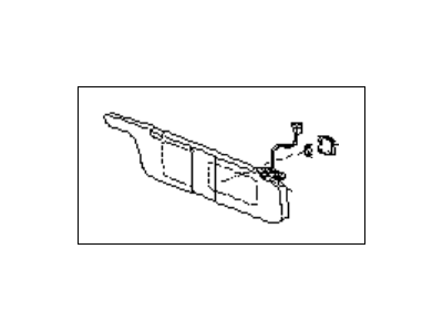 Subaru 92010AA571EN Left Sun Visor Assembly