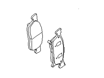Subaru Ascent Brake Pad Set - 26296XC00C
