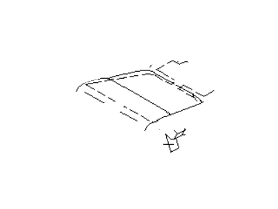 Subaru 64369XC01A Pad And SBR Assembly LH